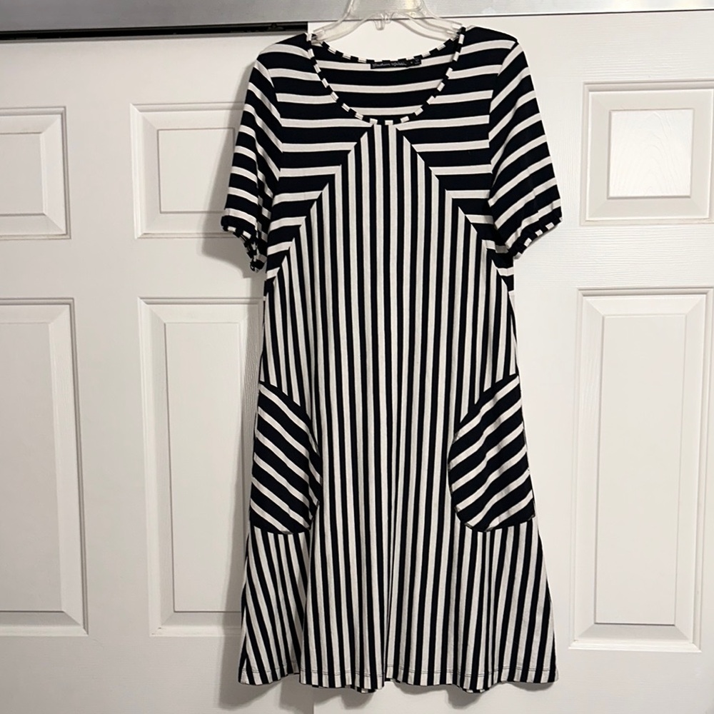 GUDRUN SJODEN Striped Dress